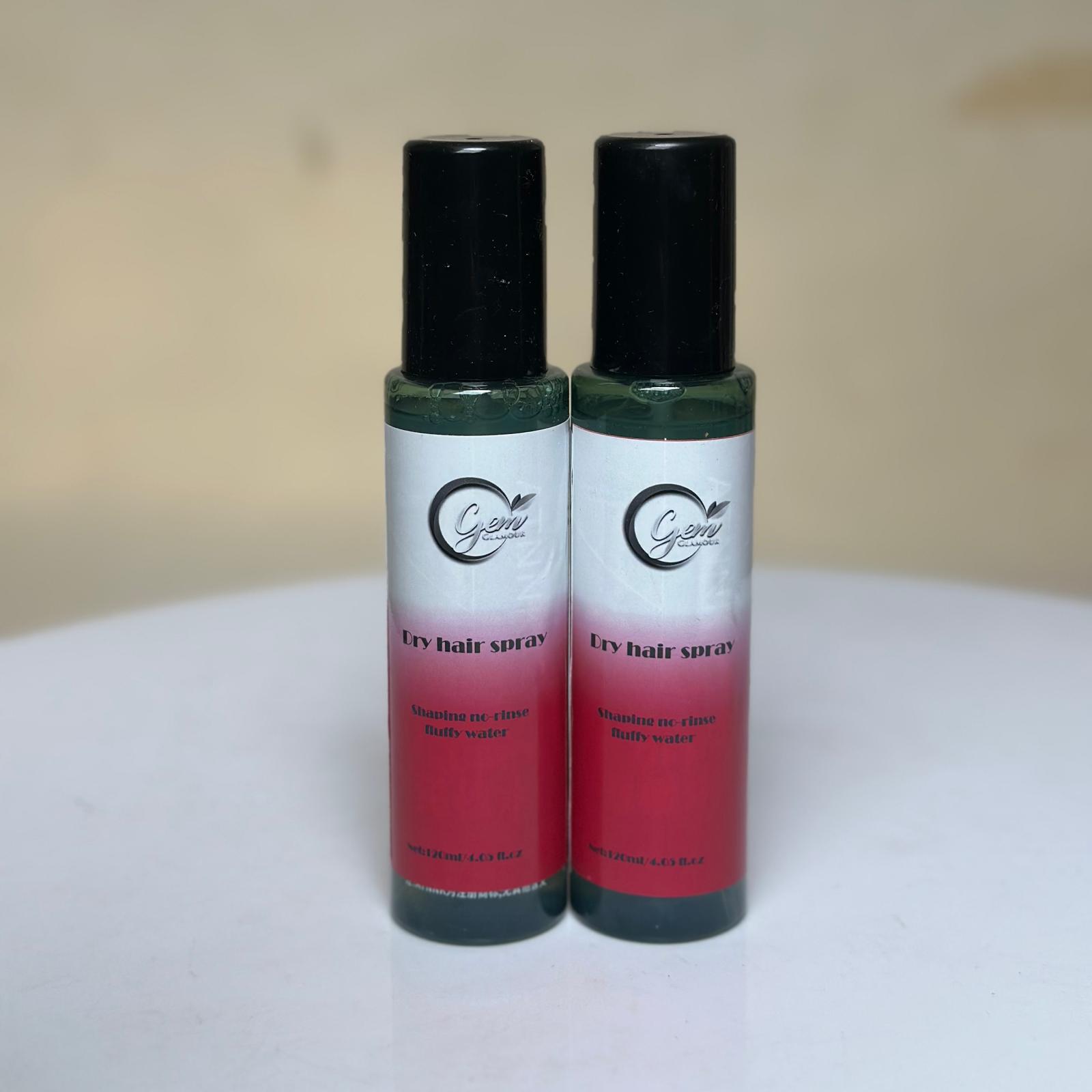 No rinse Dry hair shampoo